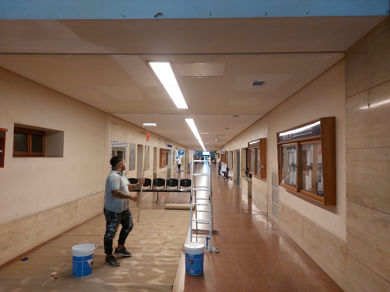 Pintura de interiores realizada por RAFACER