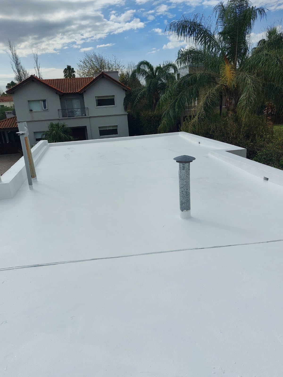 Obra de impermeabilización realizada por RAFACER
